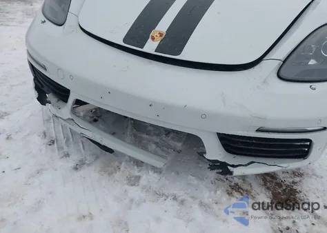 2017 Porsche 718 Boxster z USA, uszkodzony, nr VIN WP0CA2A80HS221804